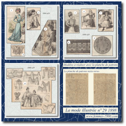 1898 N°29 Patrons A4 La...