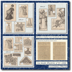 1899 N°25 Patrons A4 La...