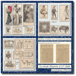 1899 N°27 Patrons A4 La...