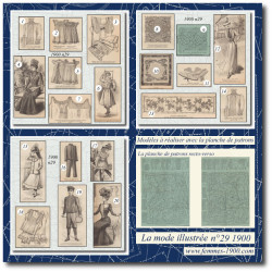 Camisole ornée de plis et de broderie 1900