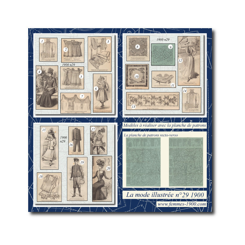 Camisole ornée de plis et de broderie 1900