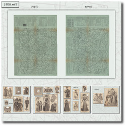 1900 N°49 Sewing patterns...