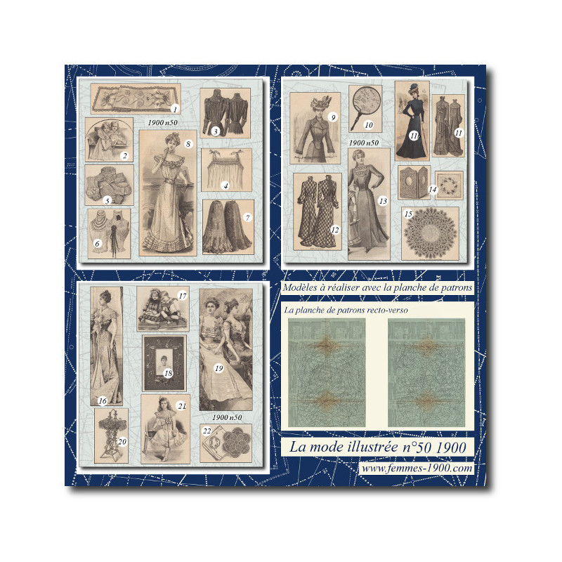 Jupon pour toilette élégante 1900