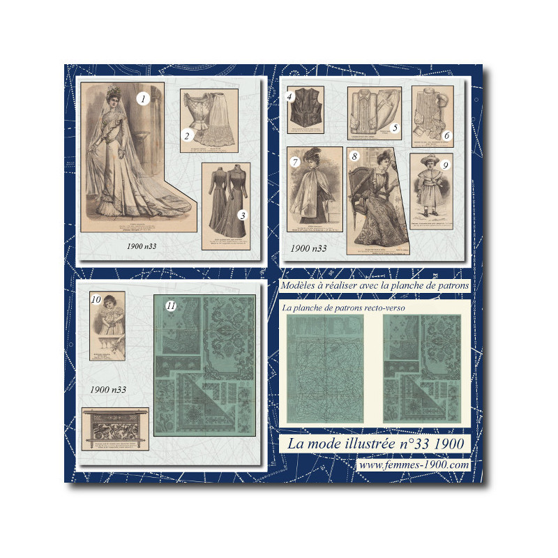 Toilette de mariée 1900