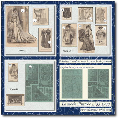 Toilette de mariée 1900