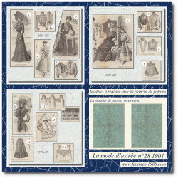 1901 N°28 Patrons A4 La...