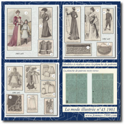 1901 N°45 Patrons A4 La...