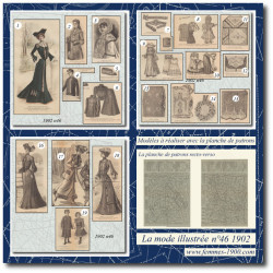 1902 N°46 Sewing patterns...