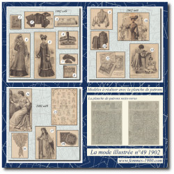 1902 N°49 Sewing patterns...