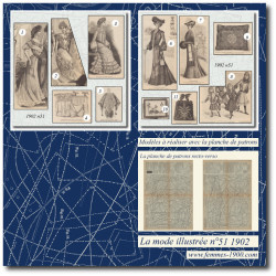 1902 N°51 Sewing patterns...