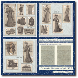 1903 N°46 Sewing patterns...