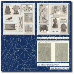 1905 N°46 Sewing patterns...