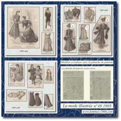 1905 N°49 Sewing patterns...