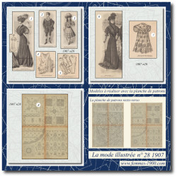 1907 N°28 Patrons A4 La...