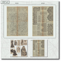 1907 N°2 Patrons A4 La mode...