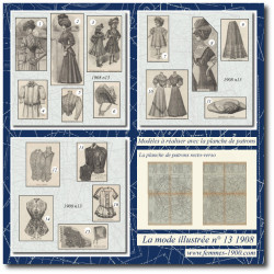 1908 N°13 Patrons A4 La...