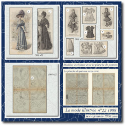 1908 N°22 Patrons A4 La...