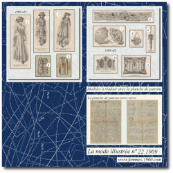 1909 N°22 Sewing patterns...