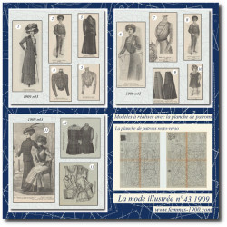 1909 N°43 Patrons A4 La...