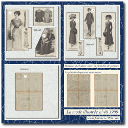 1909 N°48 Sewing patterns...