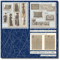 1909 N°52 Patrons A4 La...