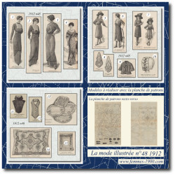 1912 N°48 Sewing patterns...