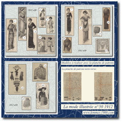 1912 N°50 Sewing patterns...