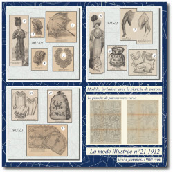 1912 N°21 Patrons A4 La...