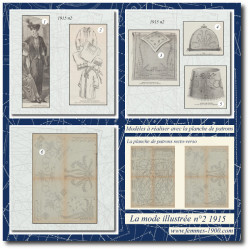1915 N°2 Sewing patterns A4...