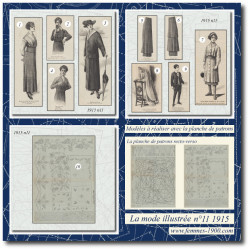 1915 N°11 Patrons A4 La...