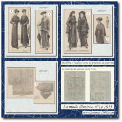 1915 N°14 Patrons A4 La...