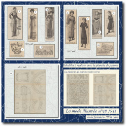 1911 N°48 Sewing patterns...