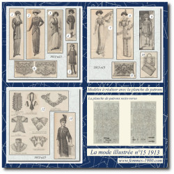 1913 N°15 Patrons A4 La...