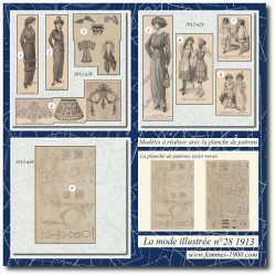 1913 N°28 Patrons A4 La...