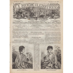 La mode illustrée 1874 N°31