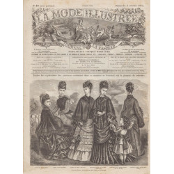 La mode illustrée 1874 N°40