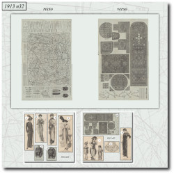 1913 N°32 Sewing patterns...