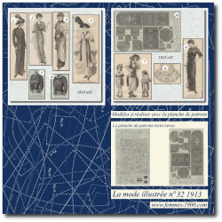 1913 N°32 Patrons A4 La...