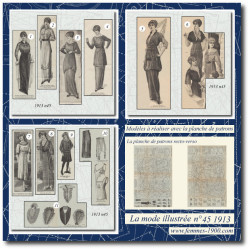 1913 N°45 Patrons A4 La...