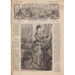 La mode illustrée 1875 N°34