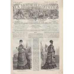La mode illustrée 1875 N°47