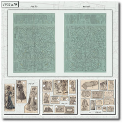 1902 N°19 Sewing patterns...