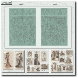 1902 N°26 Sewing patterns...