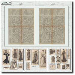 1902 N°42 Sewing patterns...