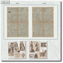 1902 N°51 Sewing patterns...