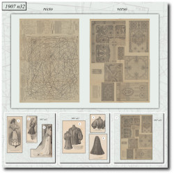 1907 N°32 Sewing patterns...