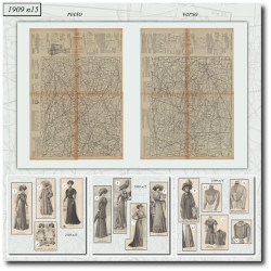 1909 N°15 Sewing patterns...