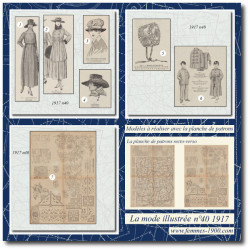 1917 N°40 Patrons A4 La...