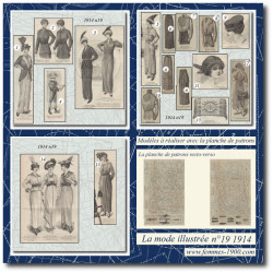 1914 N°19 Patrons A4 La...