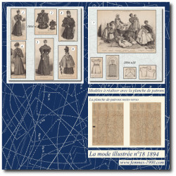 1894 N°18 Patrons A4 La...